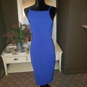 Blue Cocktail Dress